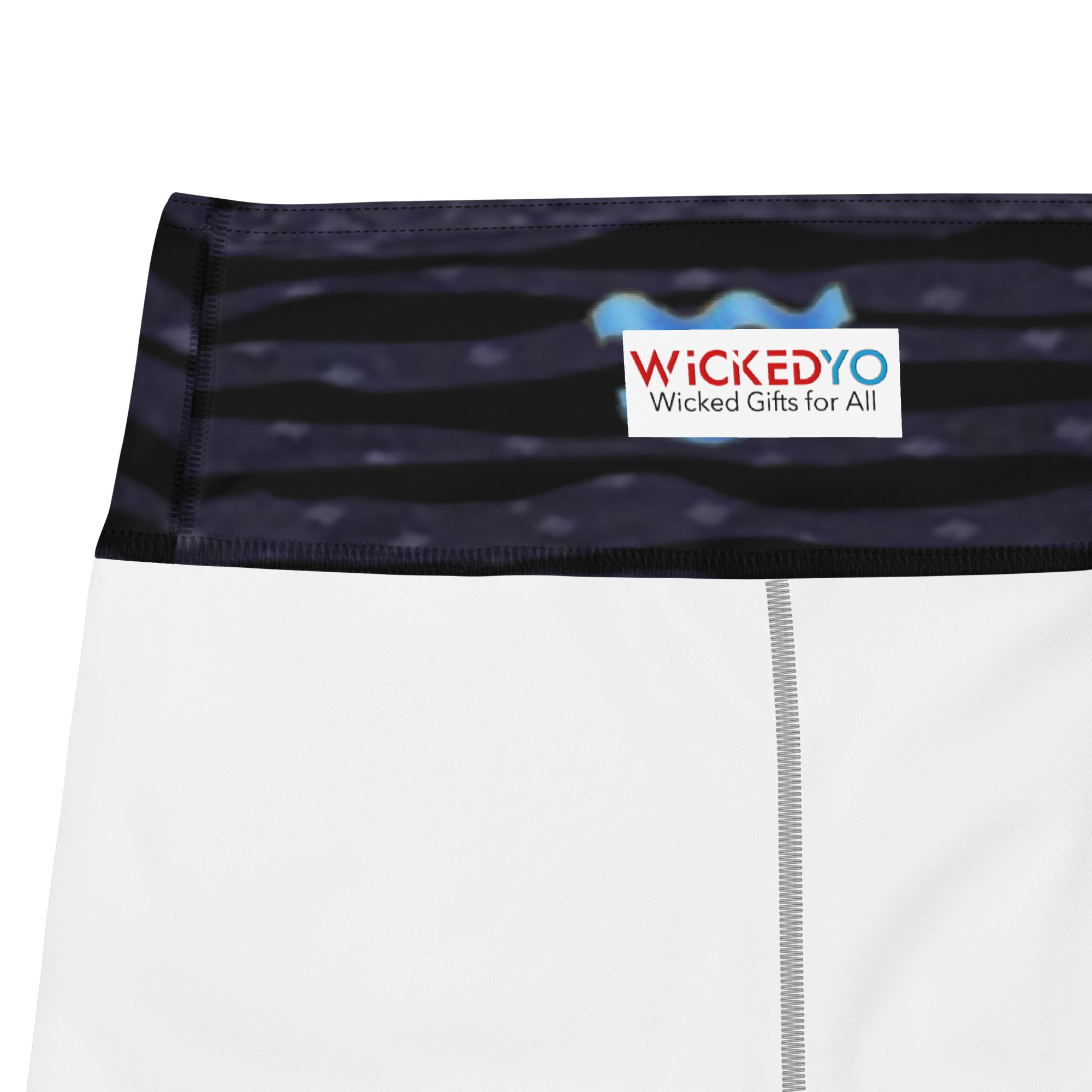 Workout Leggings. Zodiac Art Gym Activewear or Yoga Pants. "Cosmic Aqua" by WickedYo.